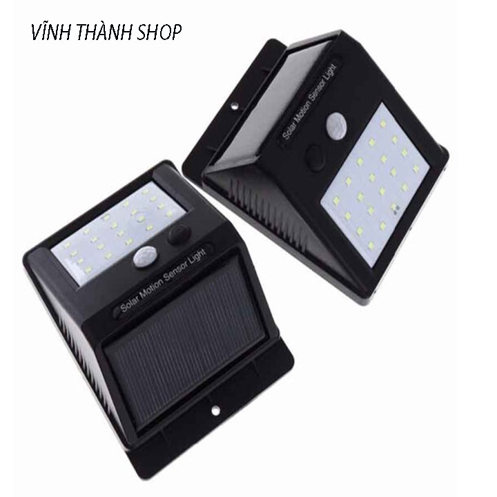 Đèn năng lượng mặt trời cảm biến ánh sáng và chuyển động siêu tiết kiệm 20 LED #Solar Motion Sensor Light