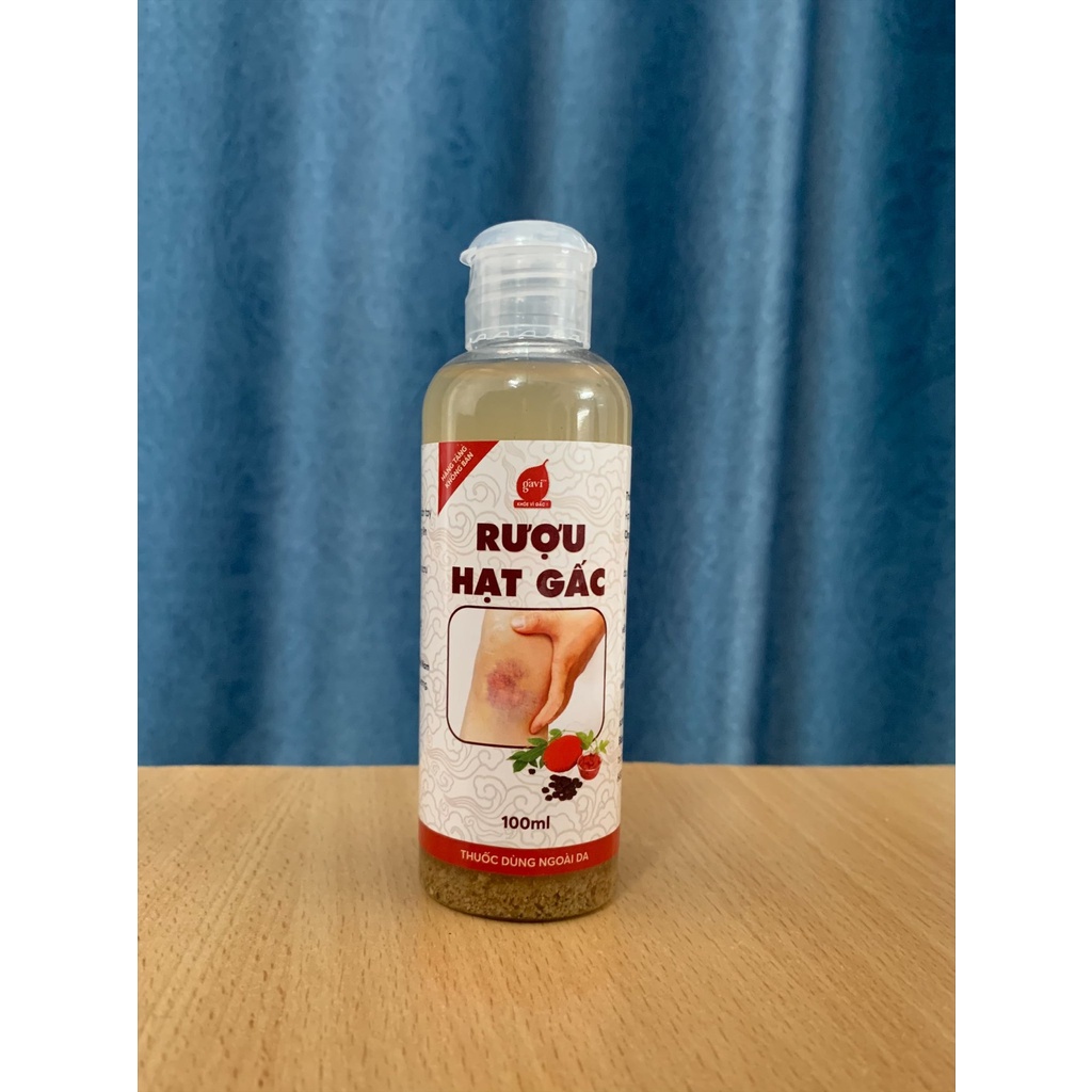 Cồn Hạt Gấc GAVI - Cồn Xoa Bóp Chân Tay- giảm đau nhức xương khớp, các vấn đề về răng