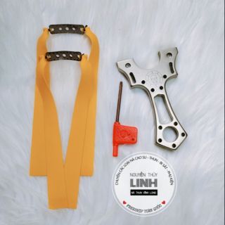 Ná sọ đầu lâu - chạc 7 - cao su slingshot