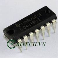 Combo 10 con CD4078BE, CD4078 IC số Dip 14