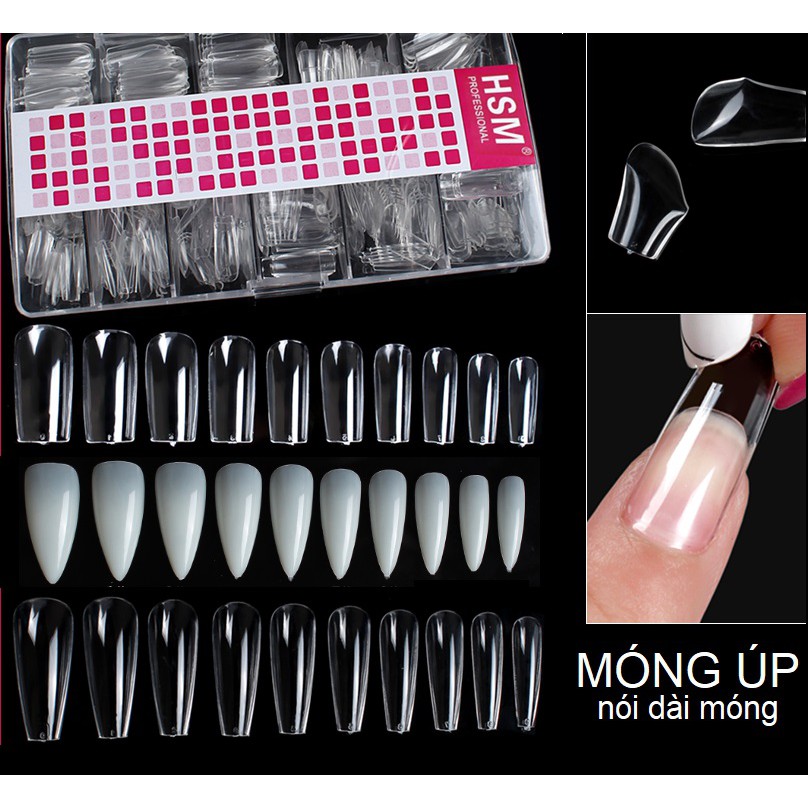 Móng Úp HSM Loại 1 | Hộp 500 Móng