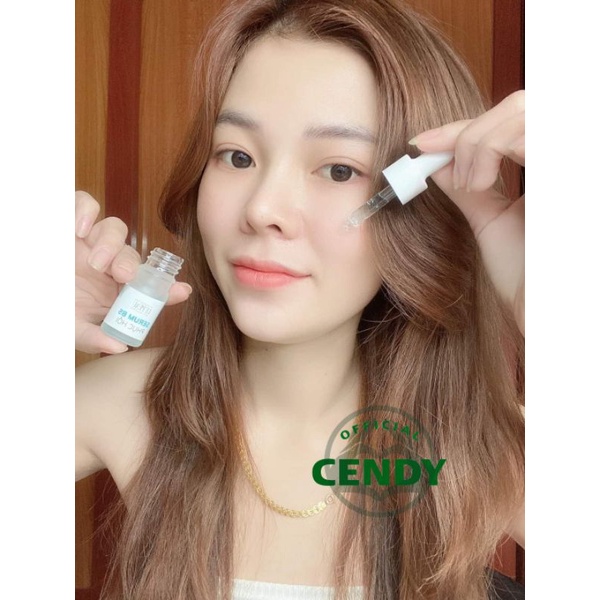 Serum Combo Giảm Mụn Thâm Rỗ Peel Da Vi Tảo Retinol Le'peau &amp; Bột Rửa Mặt Hoàng Thiên Sâm10ml 3-7 ngày Xong liệu Trình