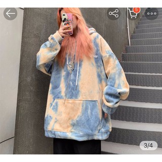 Áo hoodie loang Taobao