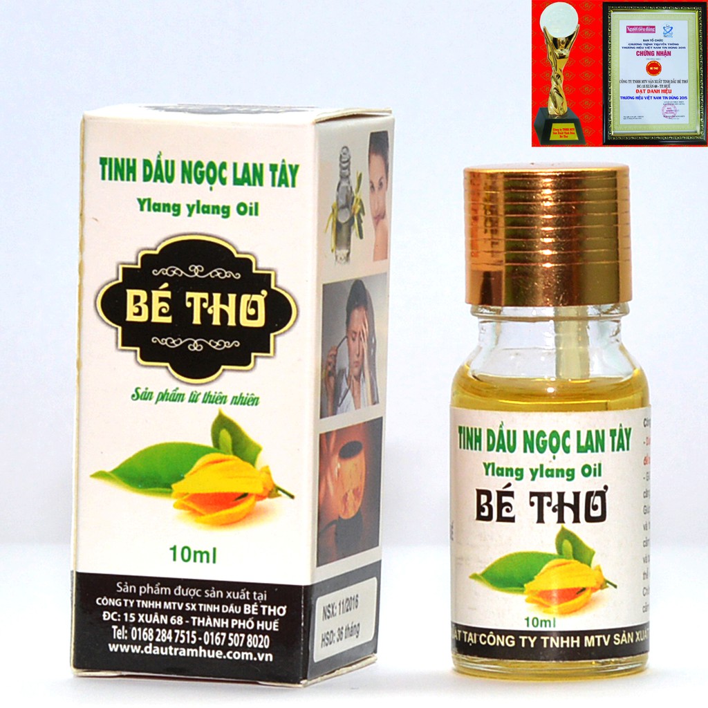 Tinh dầu thiên nhiên hoa ngọc lan tây 10ml