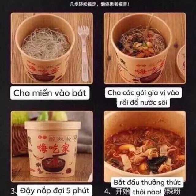 Miến trùng khánh siêu ngon combo 3 thùng