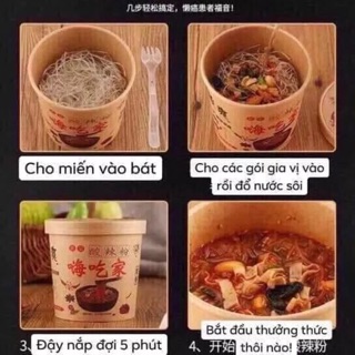 Miến trùng khánh siêu ngon combo 3 thùng