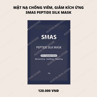 Mặt nạ làm dịu da smas peptide silk mask