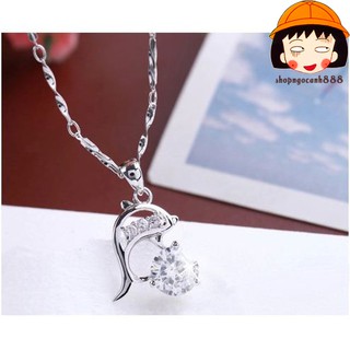 [TRỢ GIÁ] Mặt Dây Chuyền Bạc 925 Cá Heo Siêu Hot !