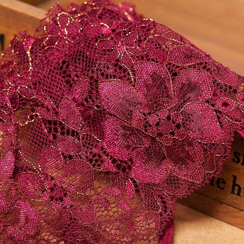 MOCHO Quần lót lọt khe dạng váy lưới trong suốt hở đáy thêu hoa gợi cảm không lộ đường may nhiều màu sắc