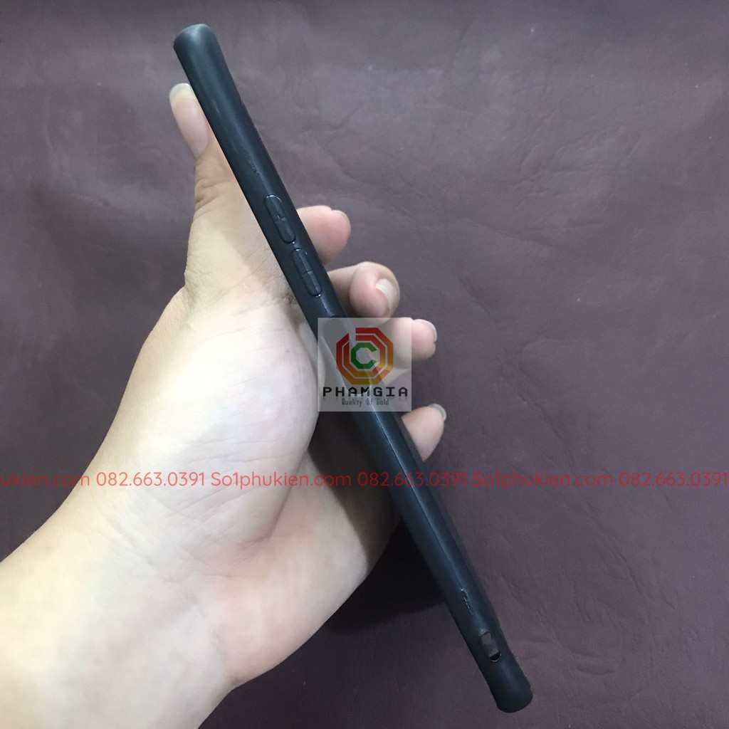 Ốp lưng XIaomi Redmi Note 10 pro (2021) dẻo đen giả da auto focus