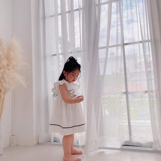 [Thiết kế] Váy trắng cánh tiên cho bé gái