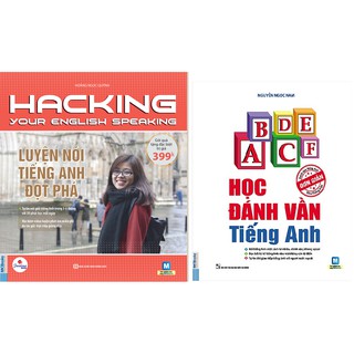Sách - Combo 2 cuốn Học đánh vần tiếng anh, Luyện nói tiếng anh đột phá