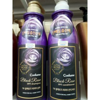 Cặp Dầu Gội Thảo Dược Hoa Hồng Đen 750g
