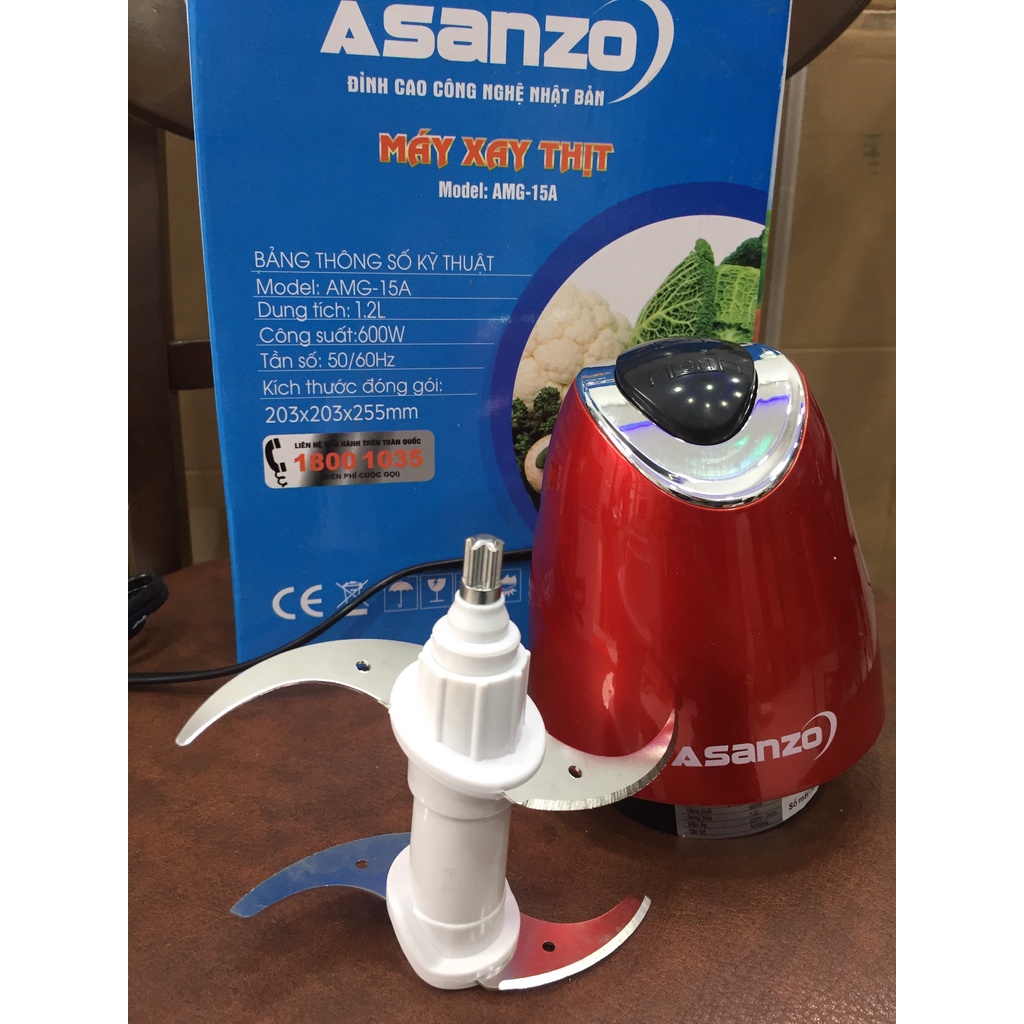 Đầu motor của Máy xay thịt Asanzo AMG-15A