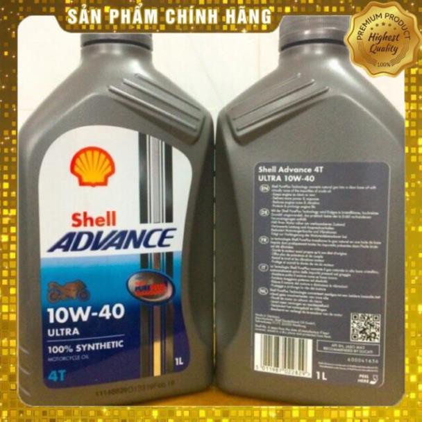 Nhớt Shell Advance Ultra 10w40 EU