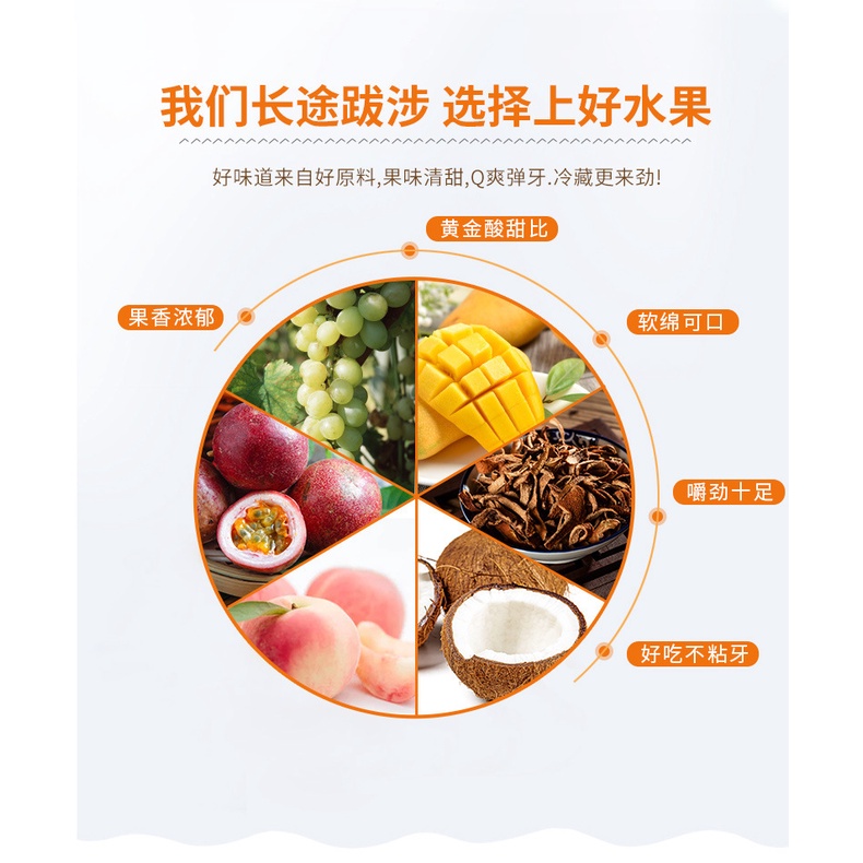 [ Hàng hot ] Kẹo dẻo hoa quả Dobby Nhập khẩu Đài Loan hộp 100g