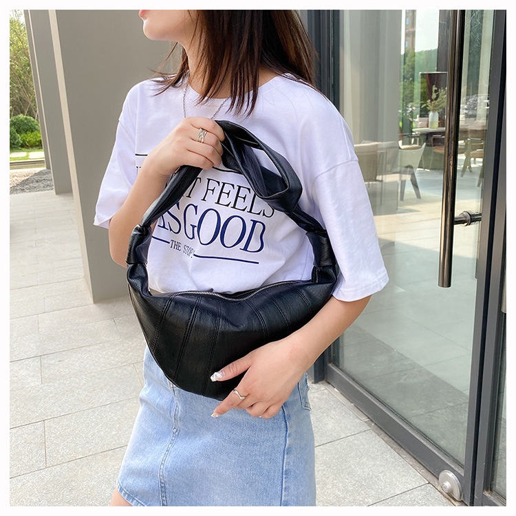 Túi Đeo Chéo Da PU Phong Cách retro Hàn Quốc Đơn Giản