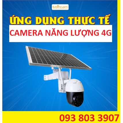 CAMERA NĂNG LƯỢNG MẶT TRỜI SIM 4G EBITCAM MỚI 2023 - XÀI NGOÀI TRỜI .camera dùng SIM 4G để phát internet và truyề