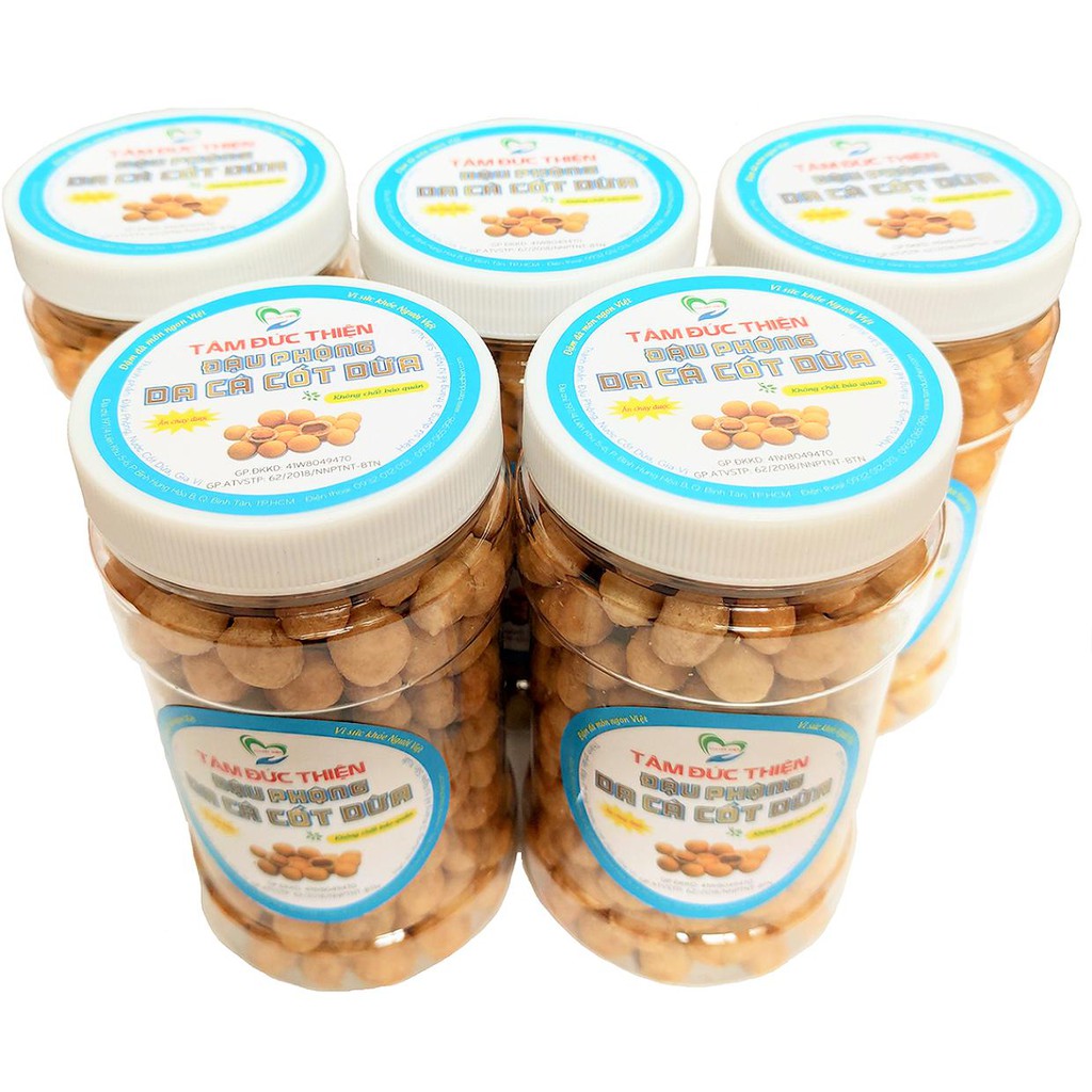 Hộp Đậu Phộng Da Cá Nước Cốt Dừa 210GR Tâm Đức Thiện | BigBuy360 - bigbuy360.vn