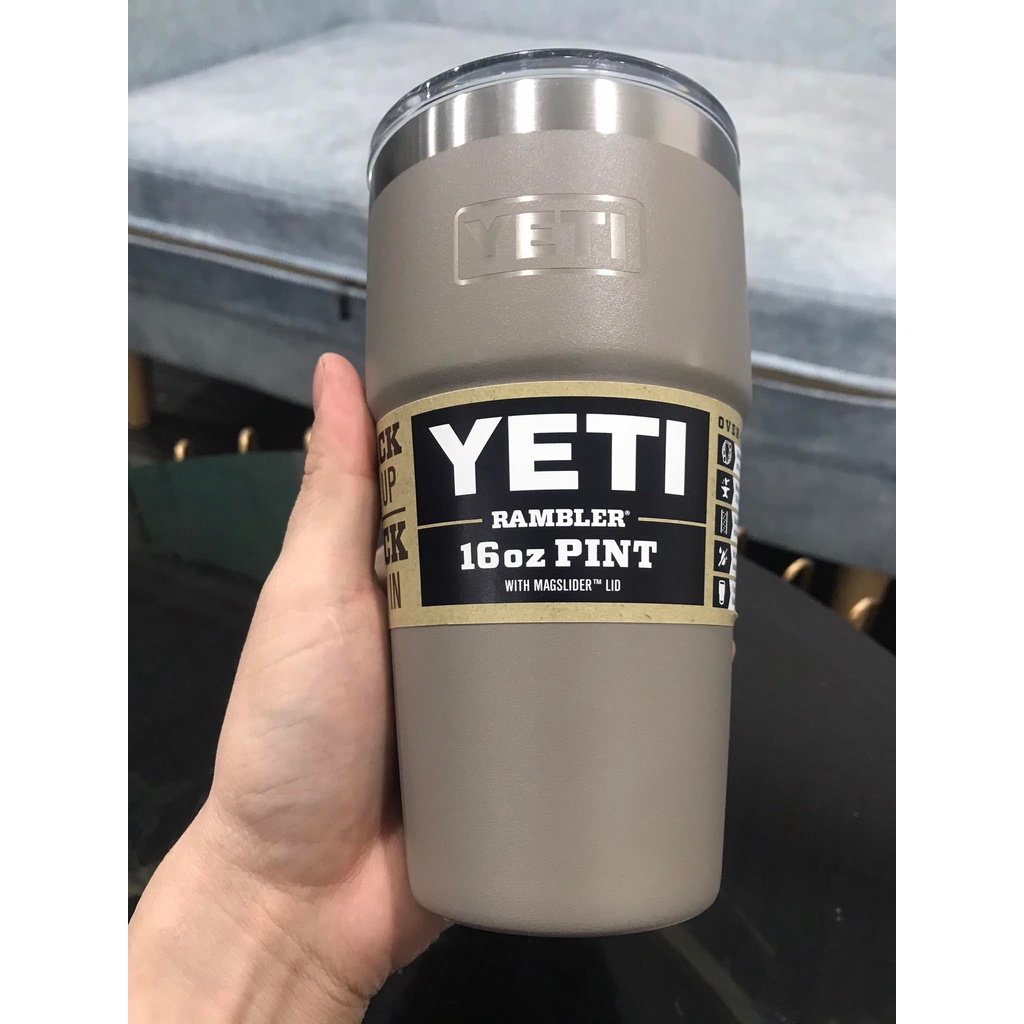 Ly giữ nhiệt Yeti 16 Oz Stackable Pint kèm nắp MagSlider; Cốc giữ nhiệt Yeti chính hãng