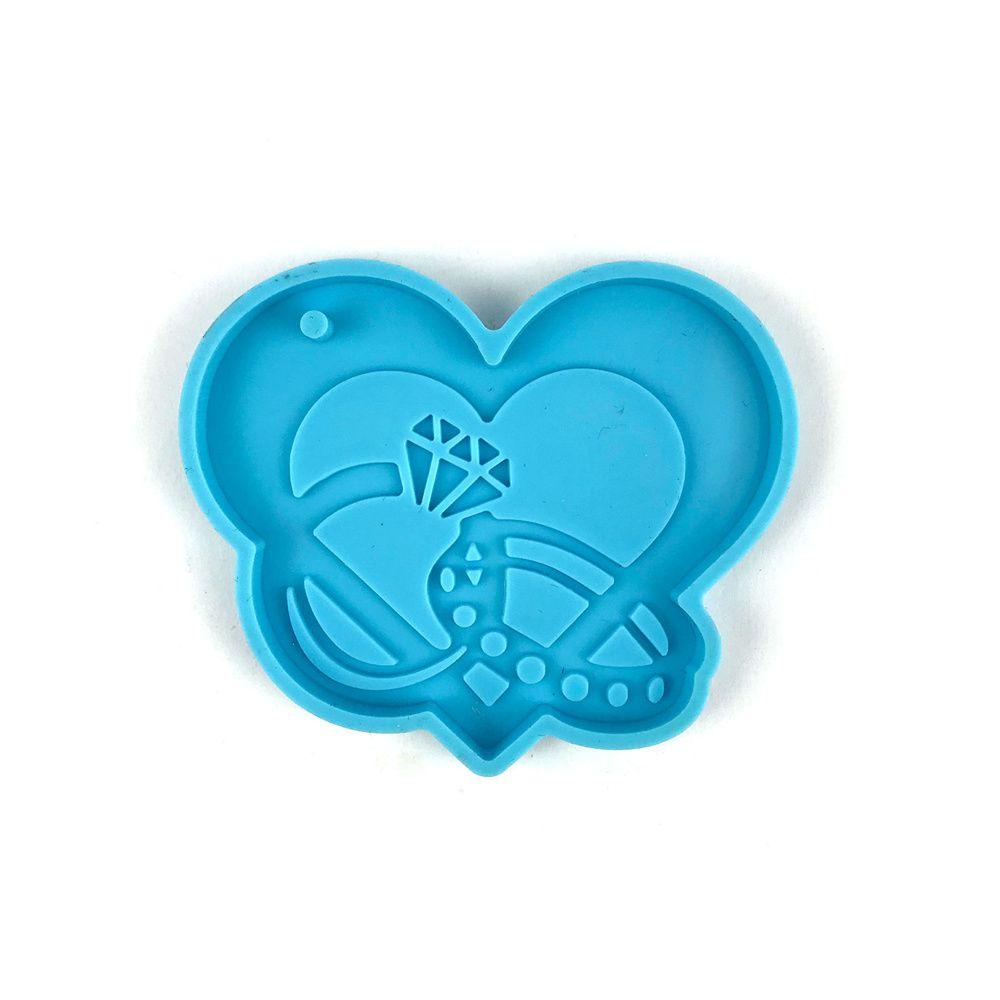 .Khuôn Silicone Làm Bánh Kẹo Hình Trái Tim