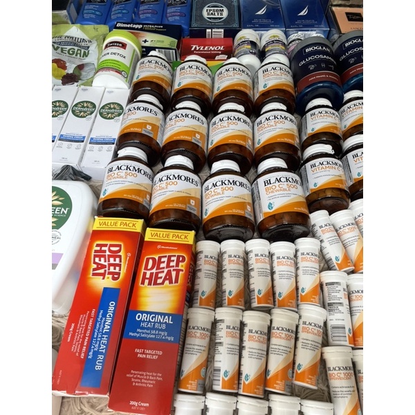 BLACKMORES BIO C 500mg VIÊN NHAI LỌ 125V CHÍNH HÃNG