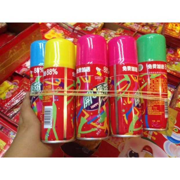 Bình xịt tuyết & dây