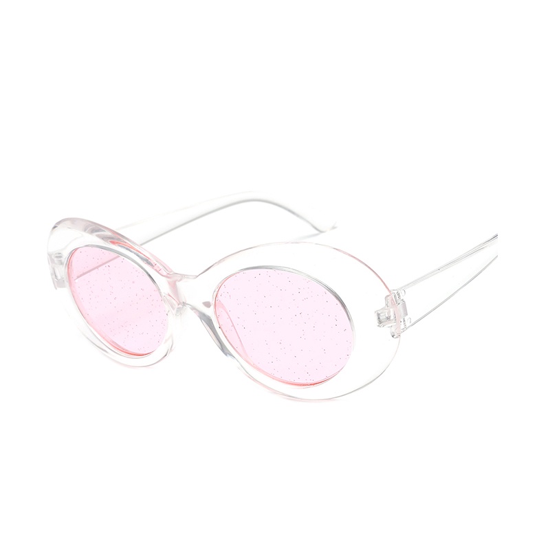 Kính mát SAMJUNE gọng hình oval thời trang Vintage sành điệu