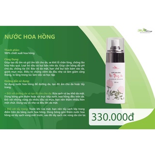 Nước hoa hồng mộc thông an - làm sạch ẩm Mịn Da