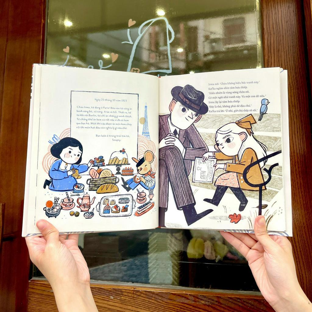 Sách thiếu nhi - sự phi thường của lòng tốt 2 cuốn : kafka và cô búp bê / cô gà mái của bác izzy pippik