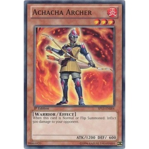 Thẻ bài Yugioh - TCG - Achacha Archer / SP13-EN004'