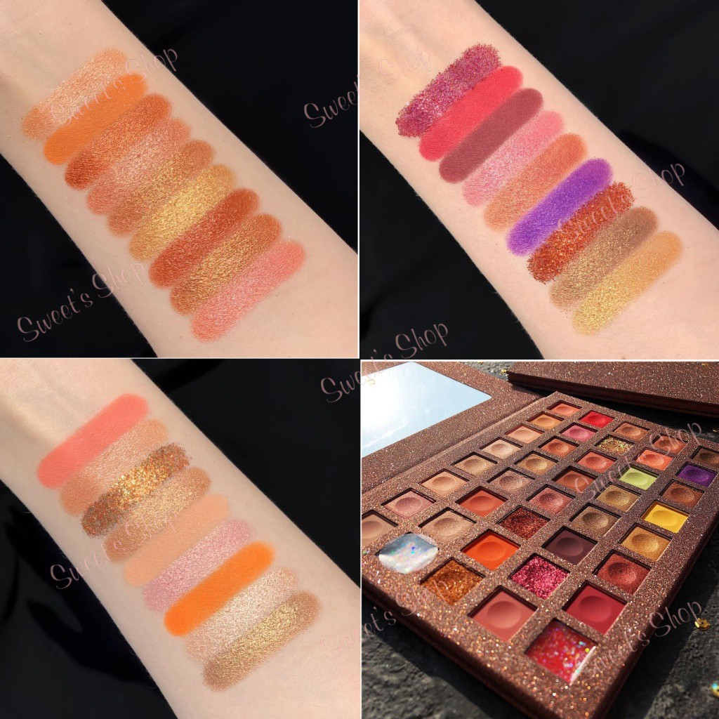 Bảng phấn mắt💖FREESHIP💖Bảng Phấn mắt Ruhuatuo Eye Shawdow Pans 40 Ô Màu Lì Nhũ | WebRaoVat - webraovat.net.vn