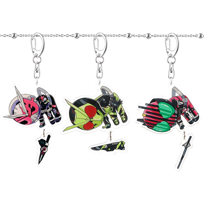 Móc Khóa Hình Mặt Nạ Kamen Rider Dễ Thương