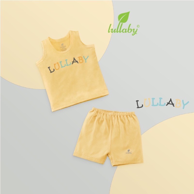 Lullaby - Bộ quần áo ba lỗ Bé Trai Bé Gái NH653P size 6M-4Y