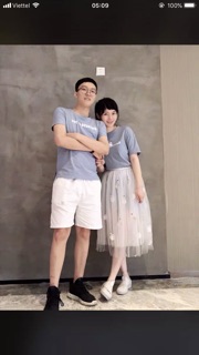 [ORDER] Set đồ đôi thiên nga xanh [ảnh thật ở cuối]