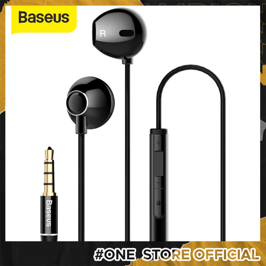 Tai nghe nhét tai Baseus H06 cổng 3.5mm cho âm thanh sống động