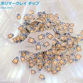 Miếng trang trí trà sữa G40/ Cốm đất sét / Nguyên liệu slime resin trang trí