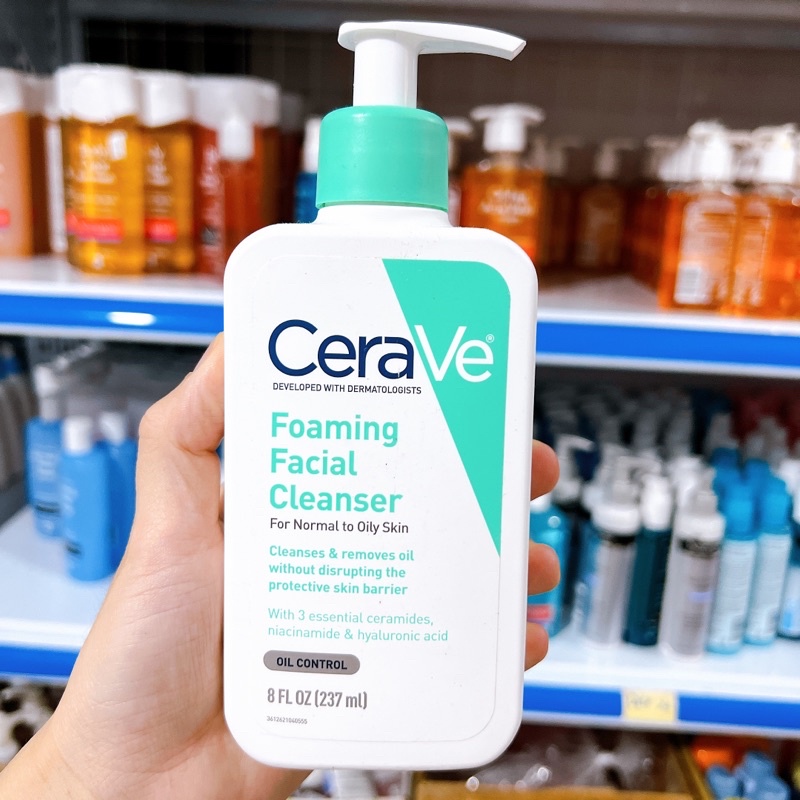 Sữa rửa mặt dịu nhẹ CRV Foaming Facial Cleanser