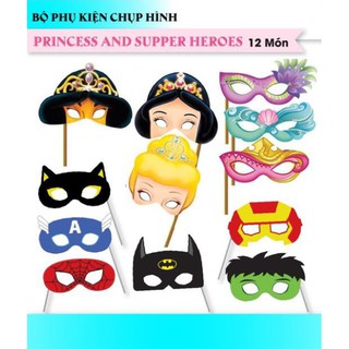 Bộ phụ kiện chụp hình sinh nhật ( có 8 mẫu )