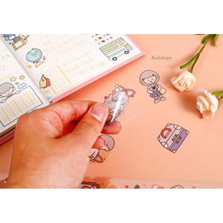Sticker Trang Trí 39x6,5cm Trong Suốt (1 Miếng)