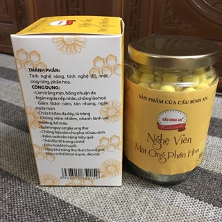 Viên nghệ mật ong phấn hoa 