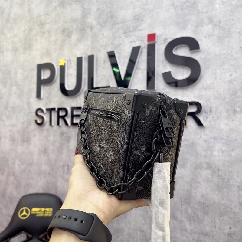 ⚡️[Mirror Quality] - Túi Đeo Chéo Luon Vuituoi LV Mini Soft Trunk Monogram Eclipse Black Bag, Túi đeo chéo LV