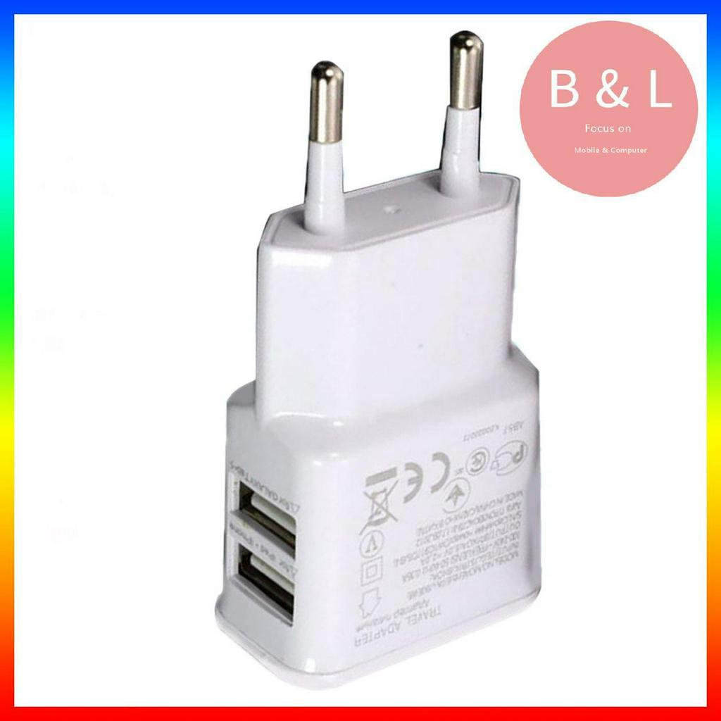 POWER Bộ Sạc Usb Kép Tiện Dụng Khi Đi Du Lịch