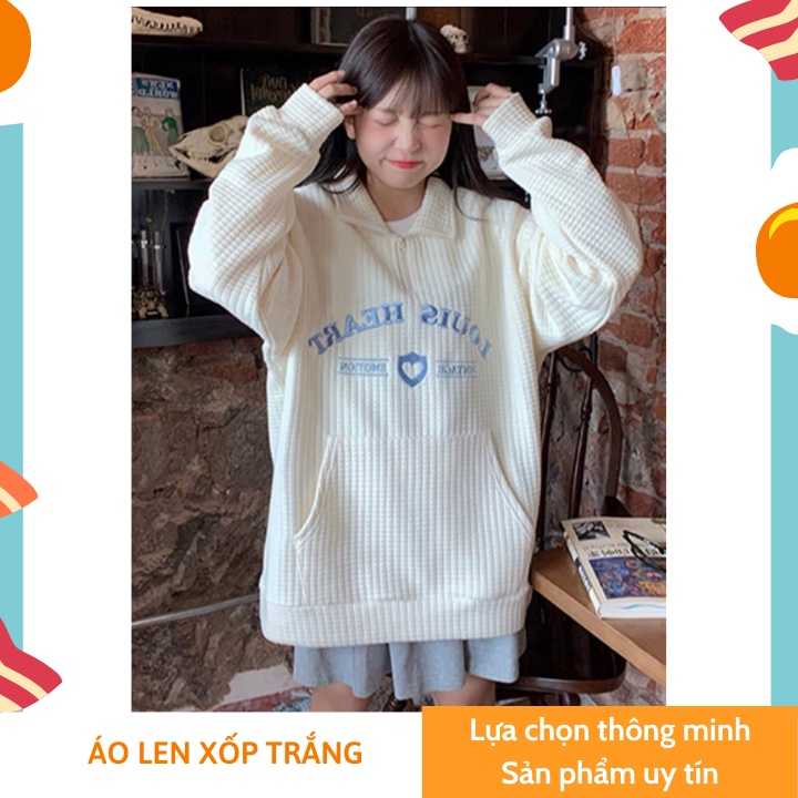 Áo nỉ Hoodie nữ  Basic form rộng unisex Ulzzang dễ mặc [FREESHIP] | BigBuy360 - bigbuy360.vn