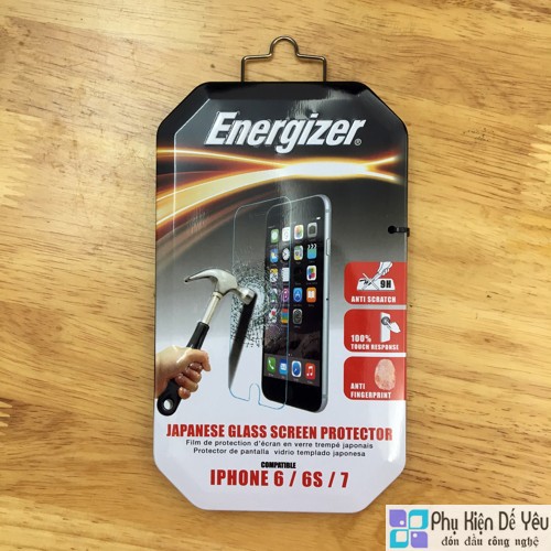 Kính cường lực Energizer CL ENCLTGCLIP7 cho iPhone 6/ 6S/ 7