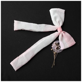 Đồ Cột Tóc Thắt Nơ Dài - Scrunchies Vintage - Dây Cột Tóc Tiểu Thư