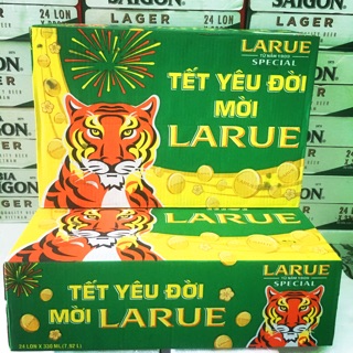 Bia larue thùng mẫu tết 2020