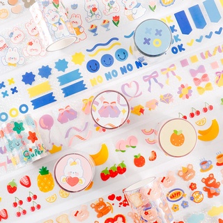 Sticker Cuộn Hologram Dễ Thương ( 3m )