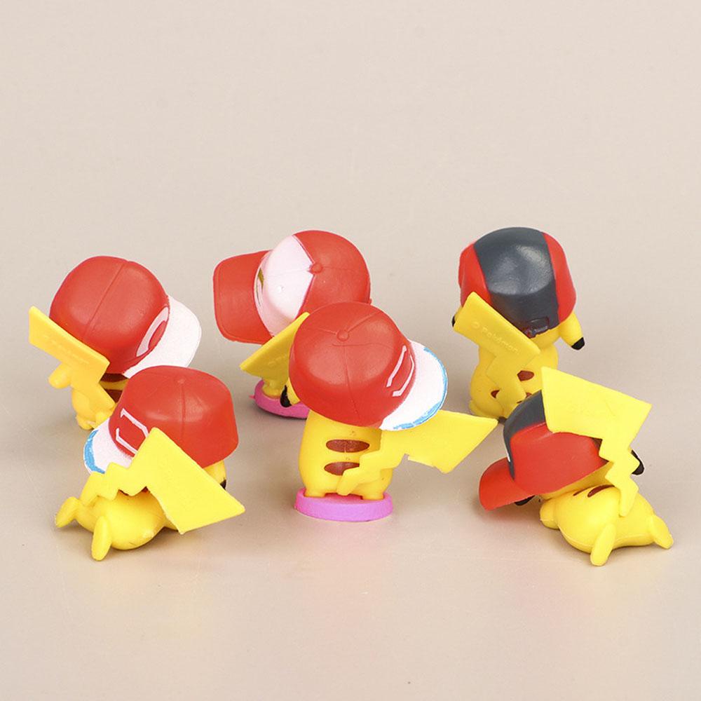 Mô Hình Nhân Vật Pikachu Dễ Thương Dùng Trang Trí