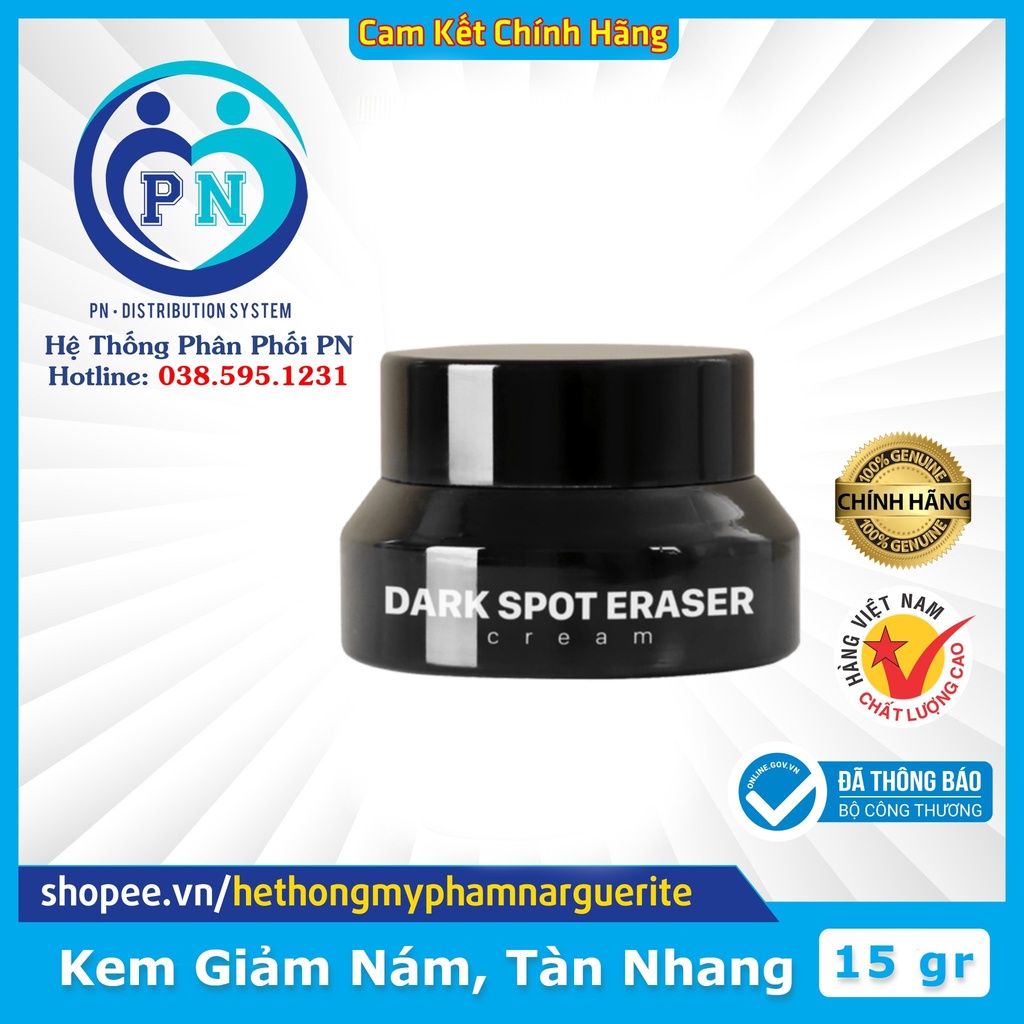 KEM GIẢM NÁM, TÀN NHANG, NGĂN NGỪA LÃO HÓA DARK SPOT ERASER CREAM NARGUERITE( 15g )